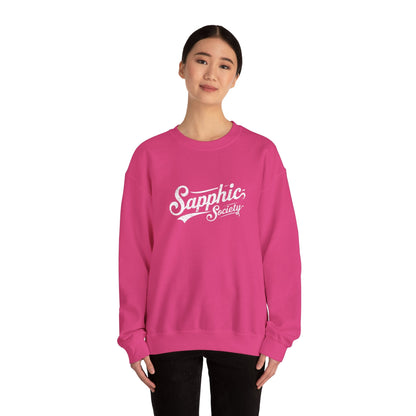 Sapphic Society Sweatshirt - Sweatshirt - The Lucky Wombat