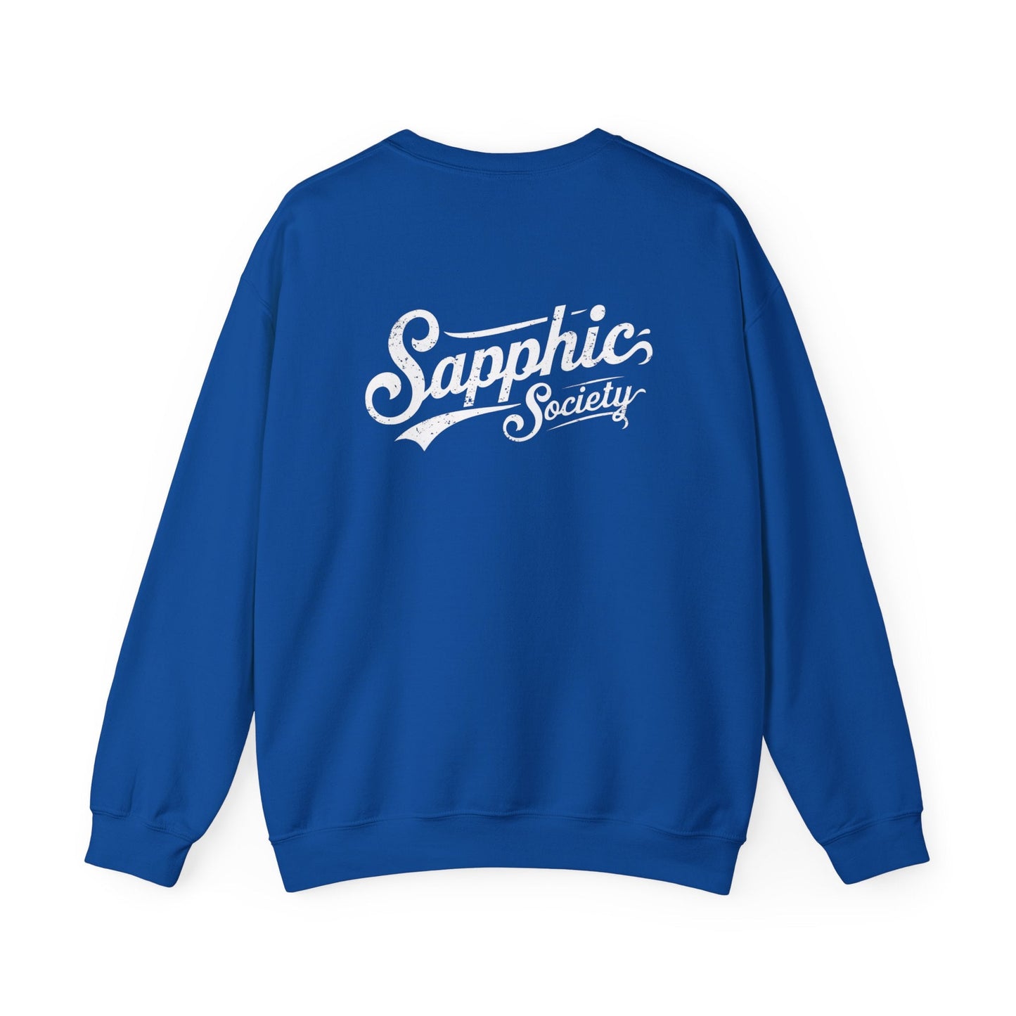 Sapphic Society Sweatshirt - Sweatshirt - The Lucky Wombat