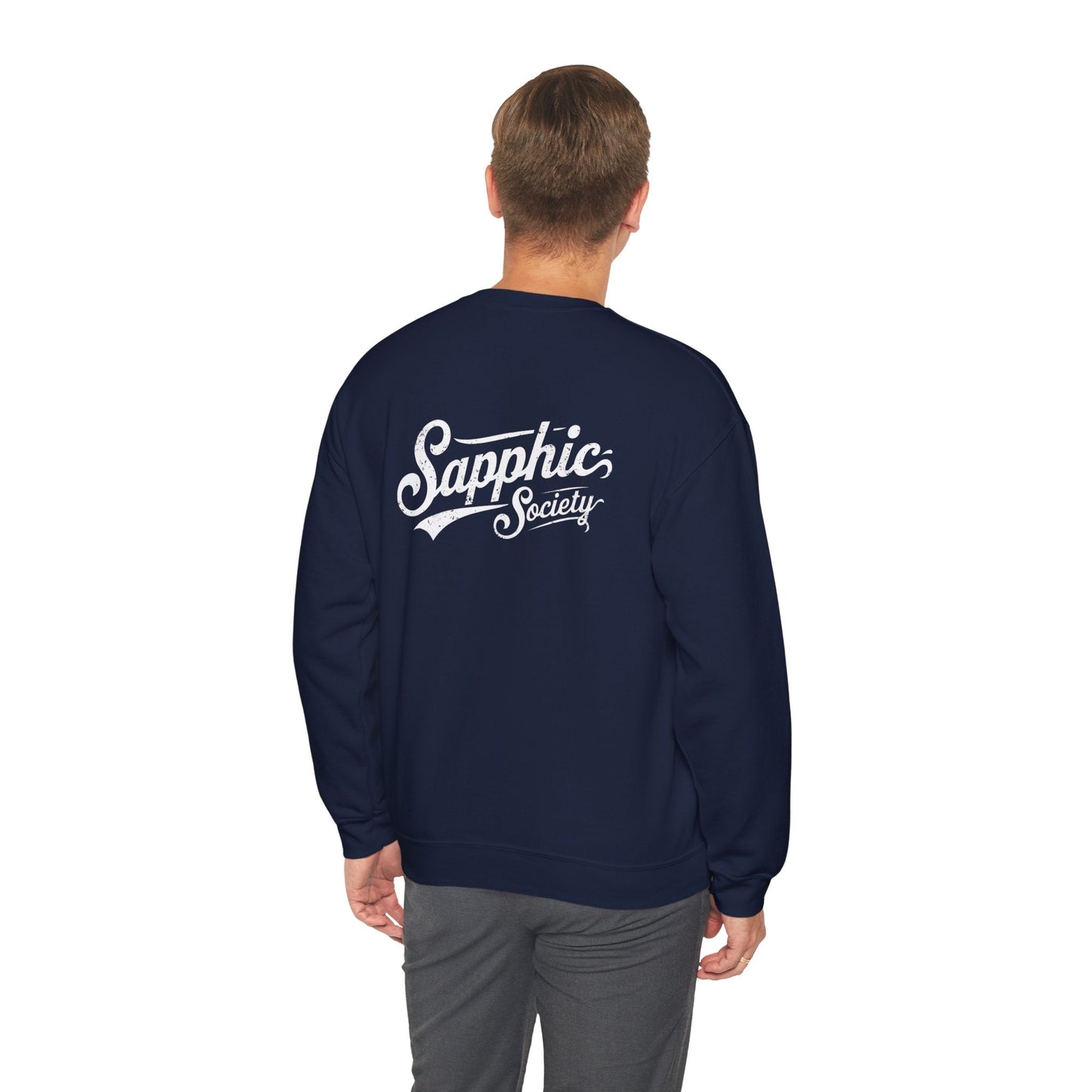 Sapphic Society Sweatshirt - Sweatshirt - The Lucky Wombat