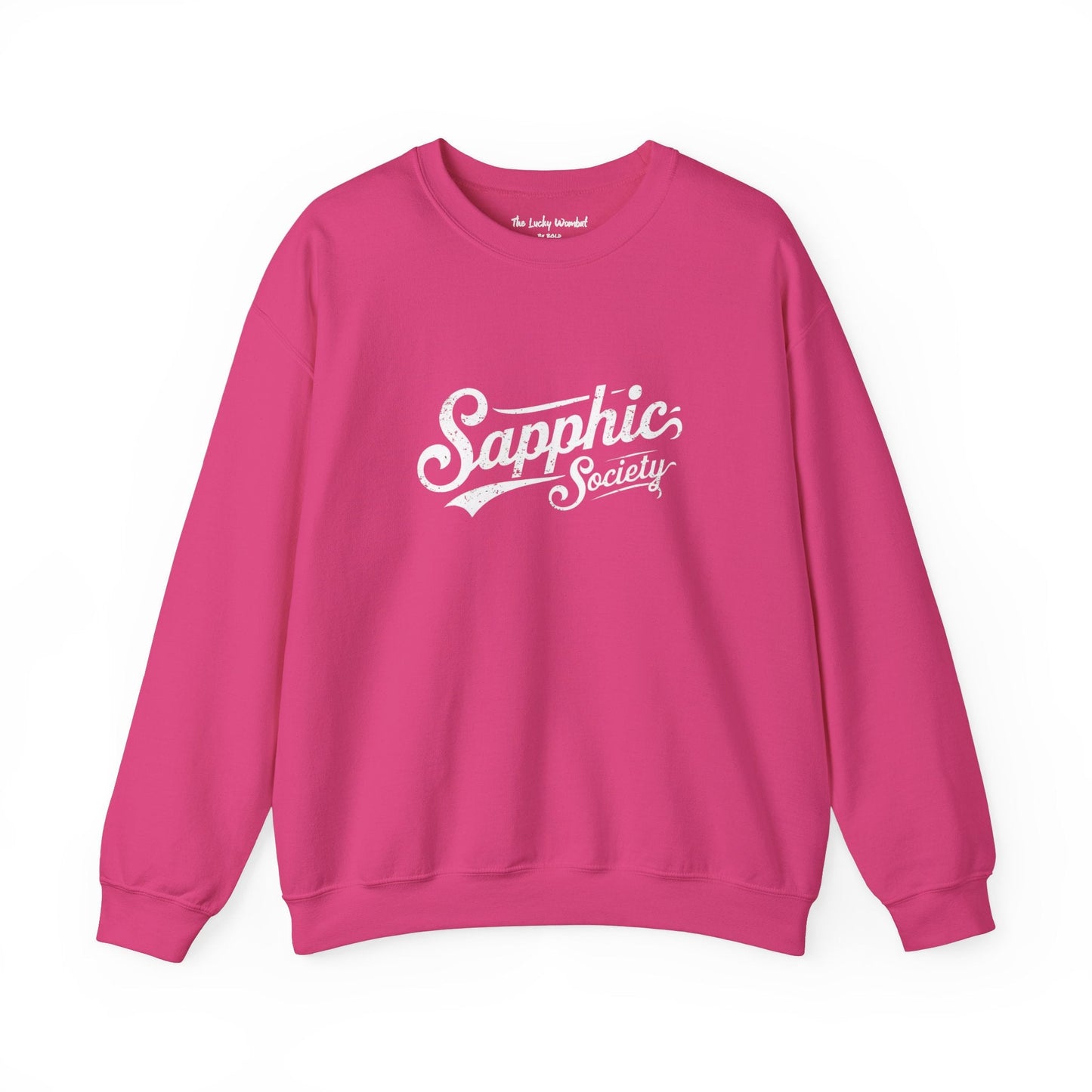Sapphic Society Sweatshirt - Sweatshirt - The Lucky Wombat