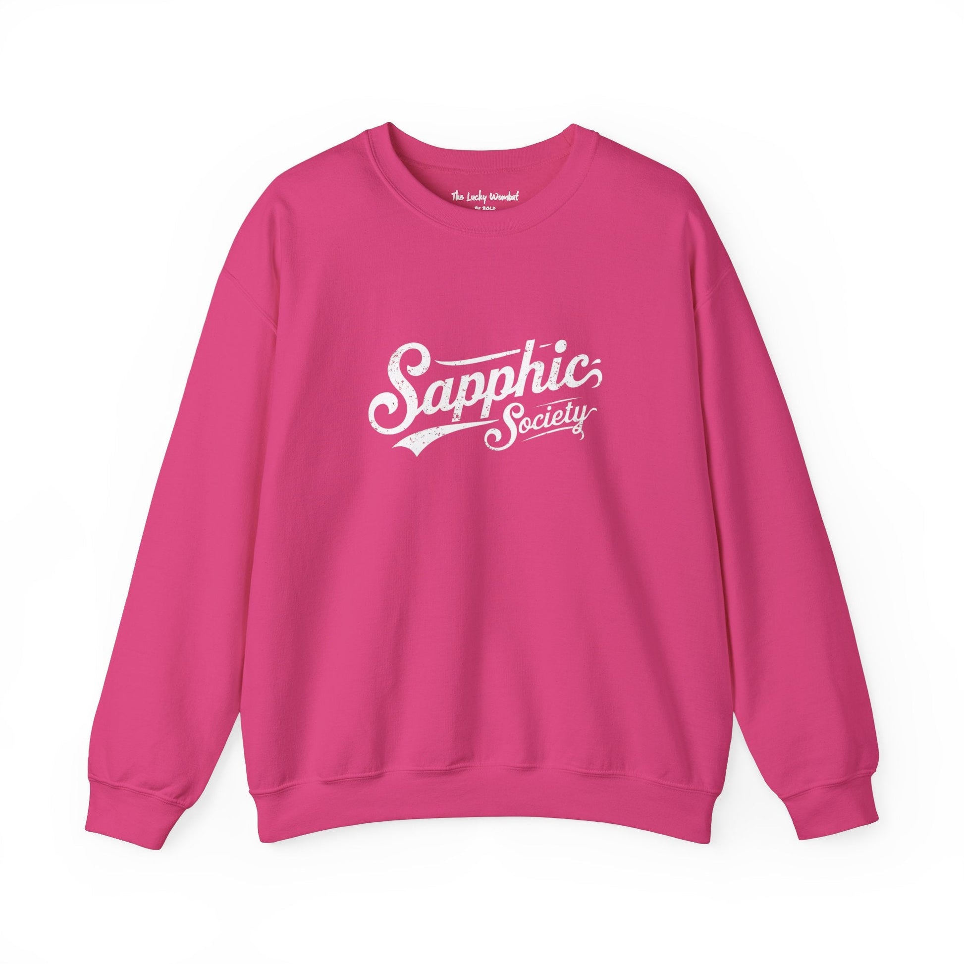Sapphic Society Sweatshirt - Sweatshirt - The Lucky Wombat