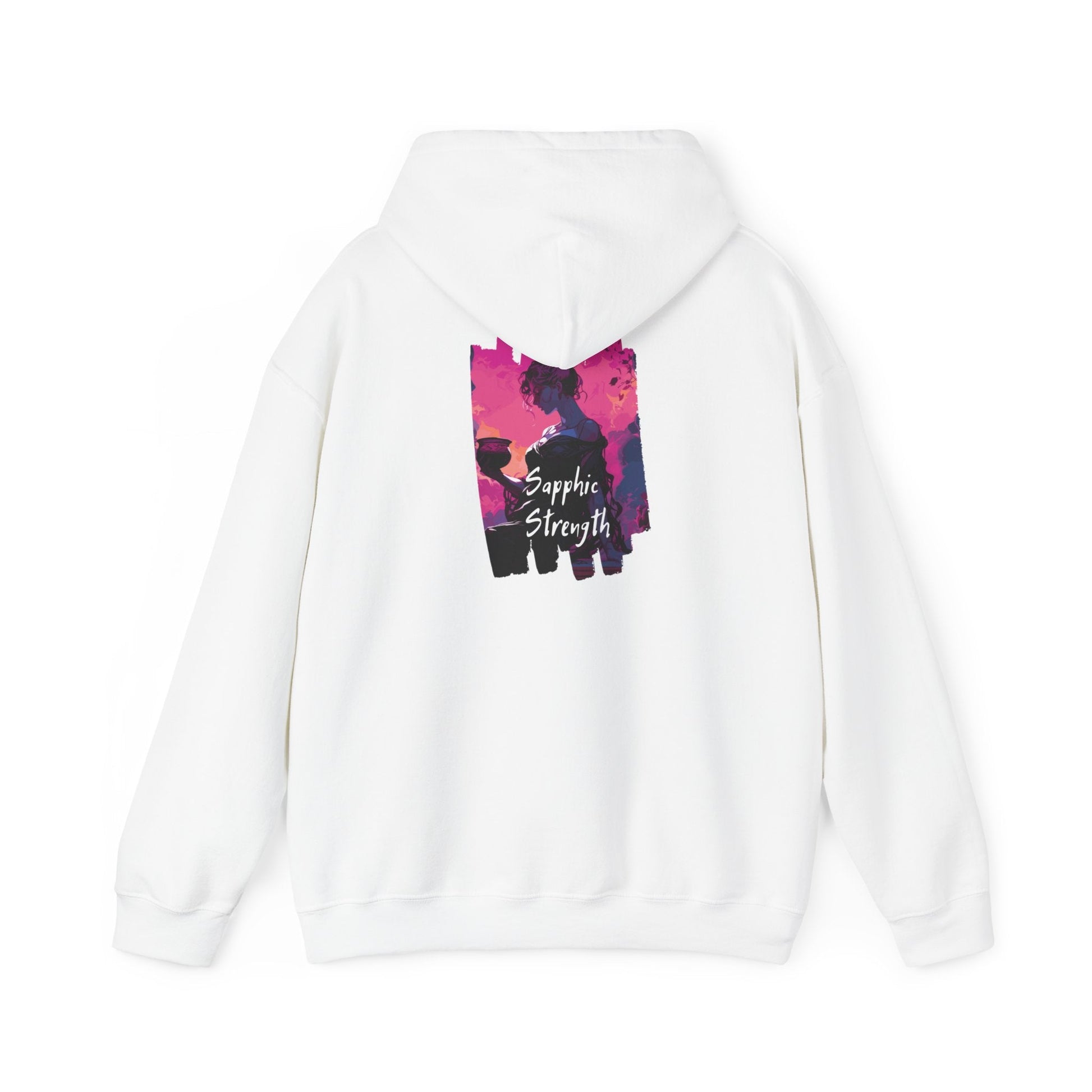 Sapphic Strength - Unisex Hoodie - Hoodie - The Lucky Wombat