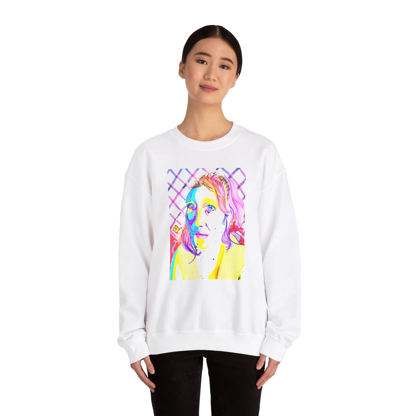Sara Portrait Sweatshirt | Remi Barbie Collection - Sweatshirt - The Lucky Wombat