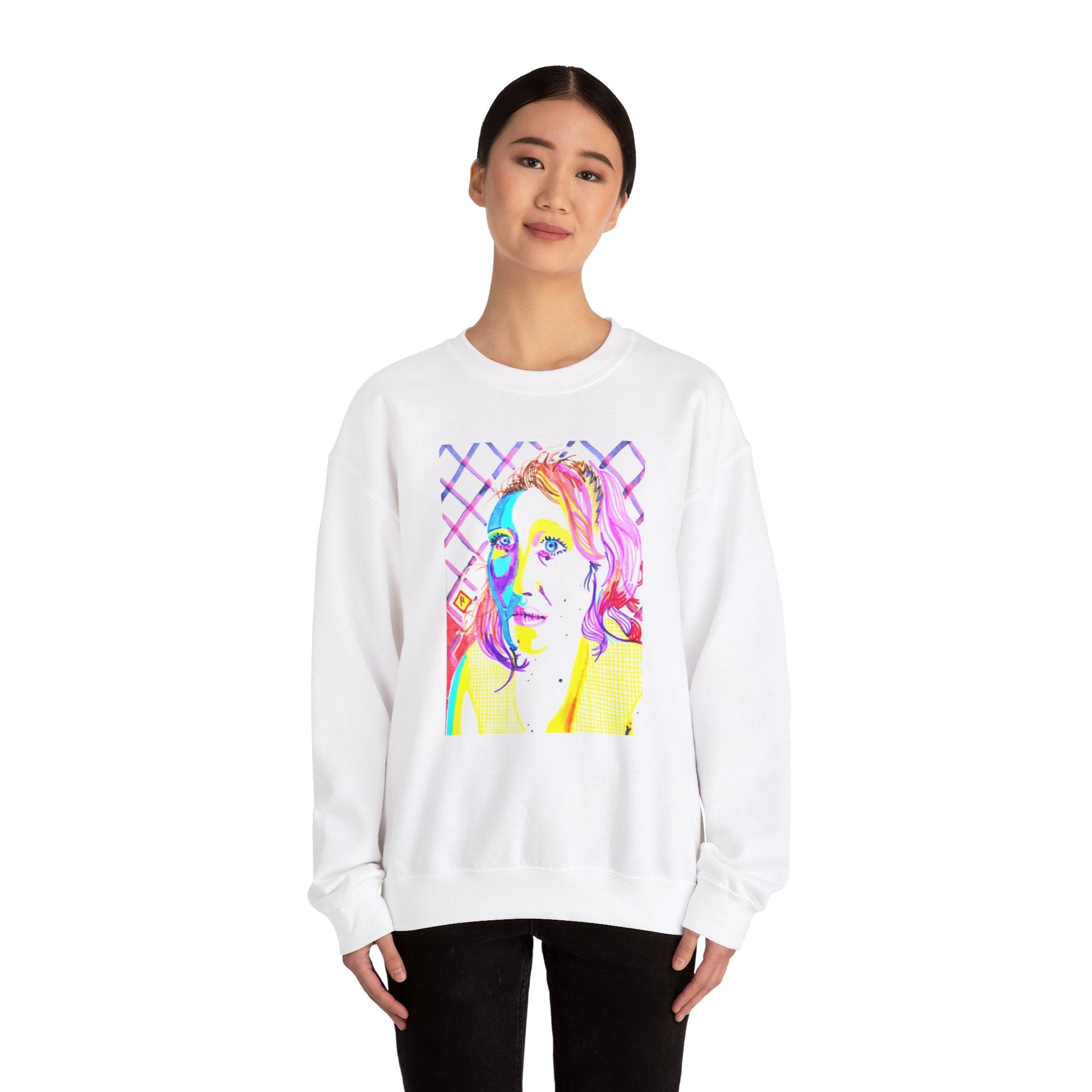 Sara Portrait Sweatshirt | Remi Barbie Collection - Sweatshirt - The Lucky Wombat