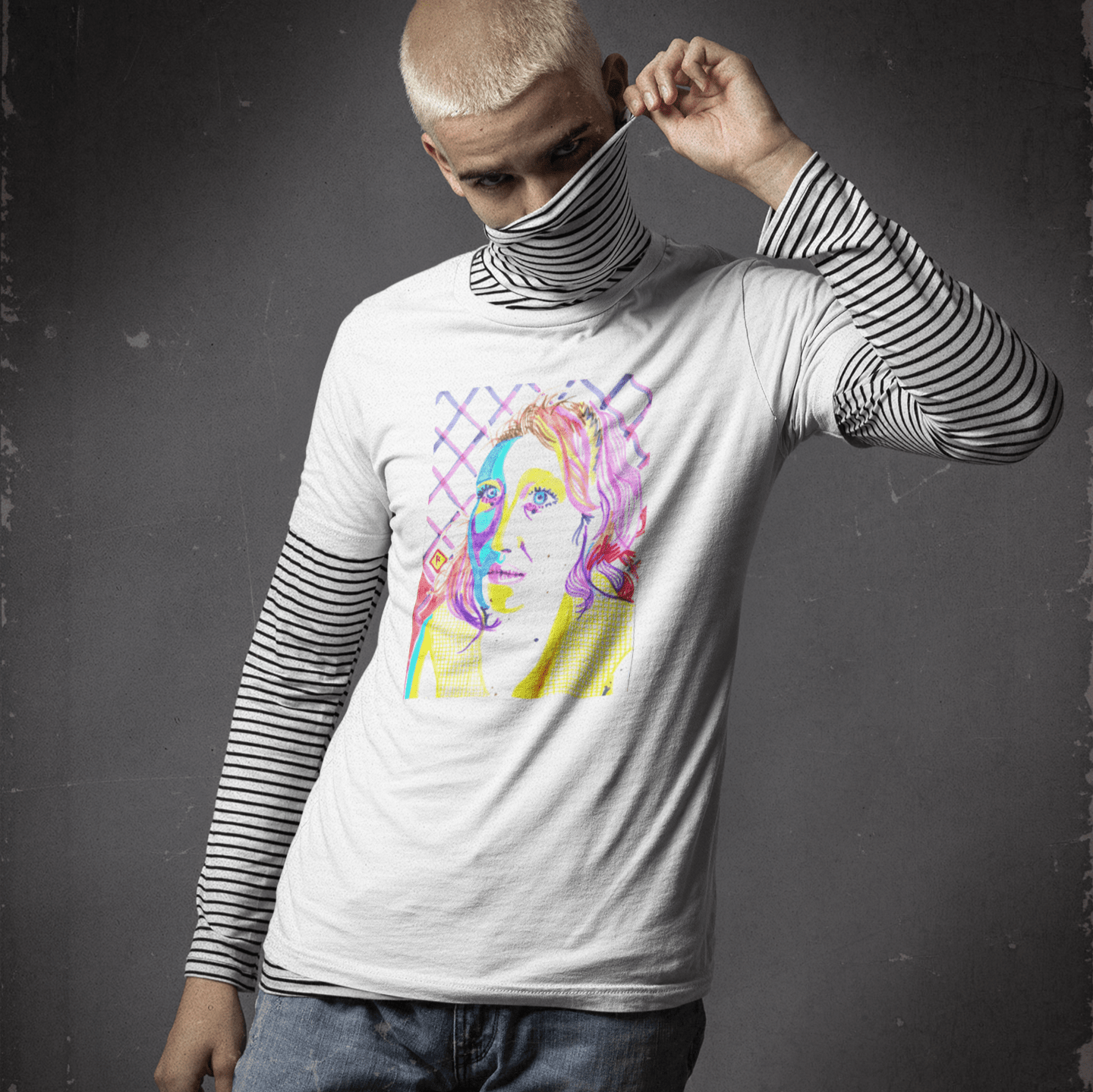 Sara Portrait Tee | Remi Barbie Collection - T-Shirt - The Lucky Wombat