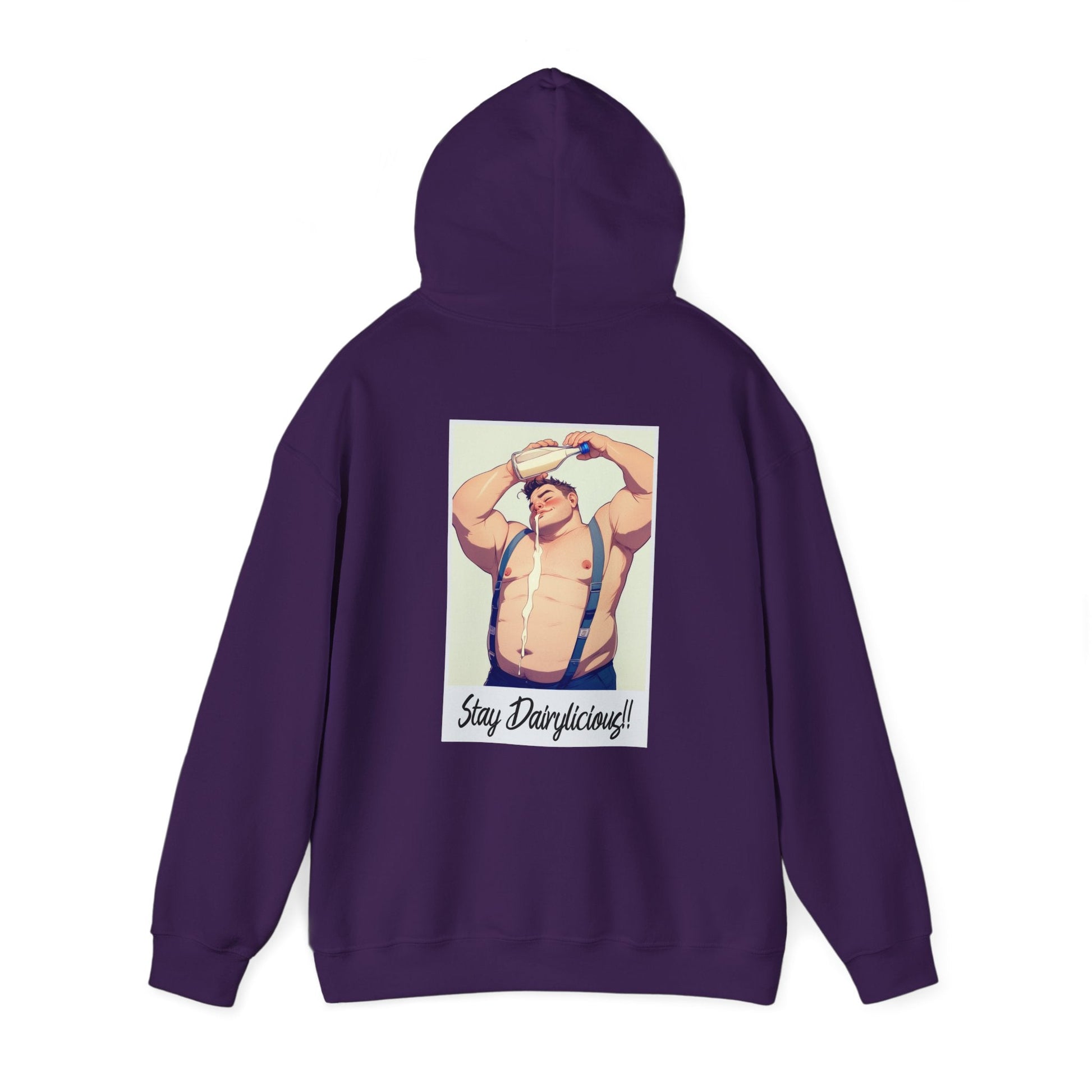 Stay Dairylicious Hoodie - Bold and Dairy - Inspired Style - Hoodie - The Lucky Wombat