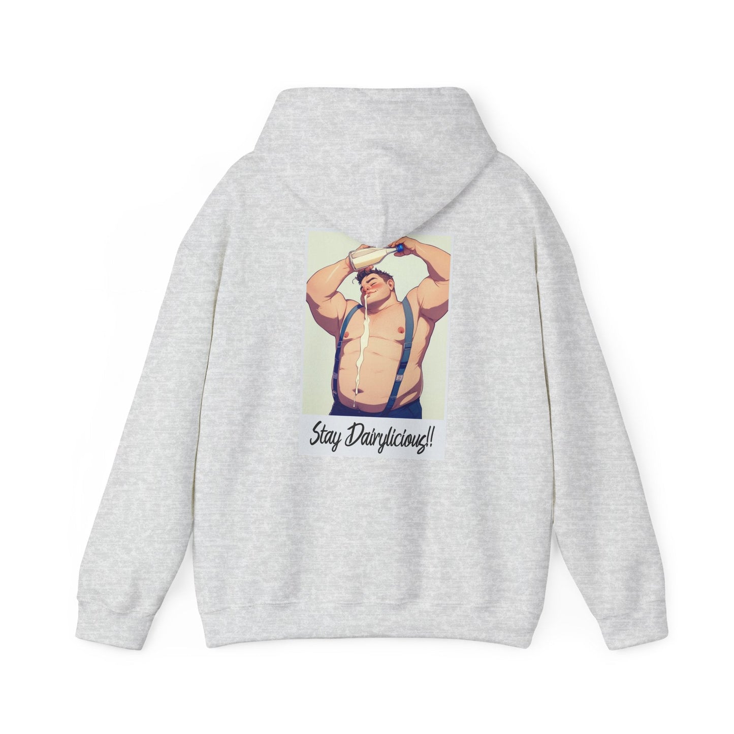 Stay Dairylicious Hoodie - Bold and Dairy - Inspired Style - Hoodie - The Lucky Wombat