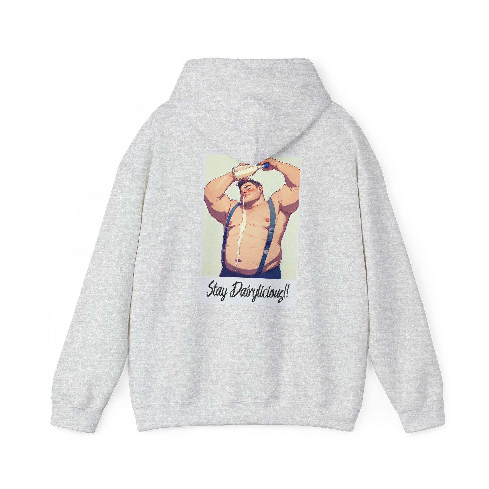 Stay Dairylicious Hoodie - Bold and Dairy - Inspired Style - Hoodie - The Lucky Wombat