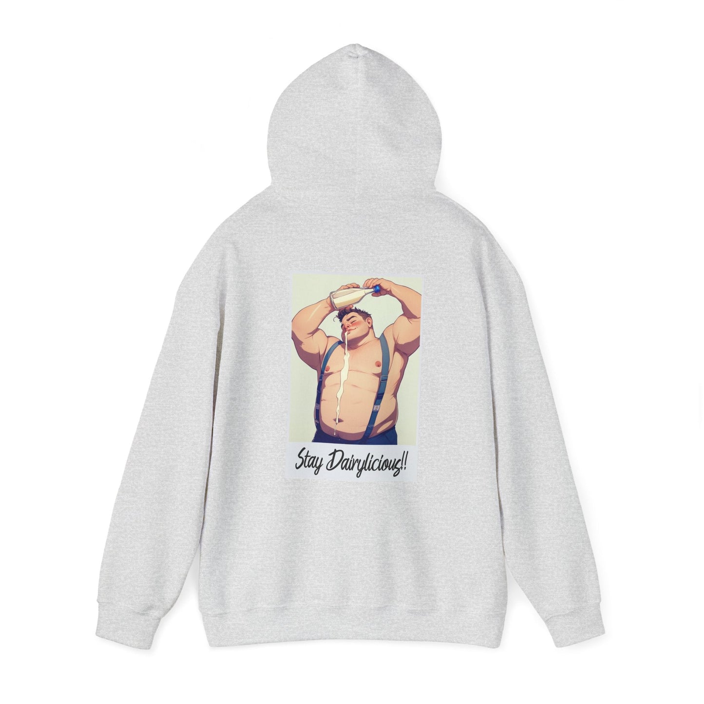 Stay Dairylicious Hoodie - Bold and Dairy - Inspired Style - Hoodie - The Lucky Wombat