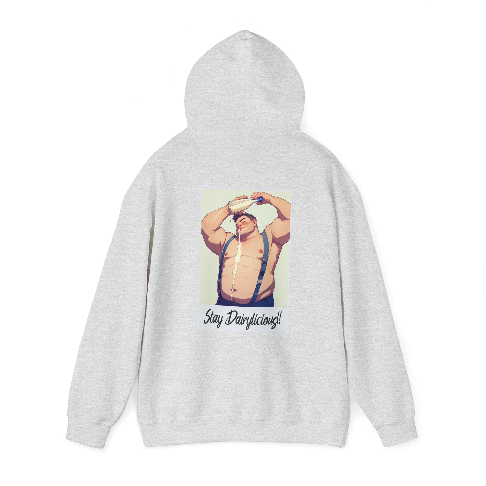 Stay Dairylicious Hoodie - Bold and Dairy - Inspired Style - Hoodie - The Lucky Wombat