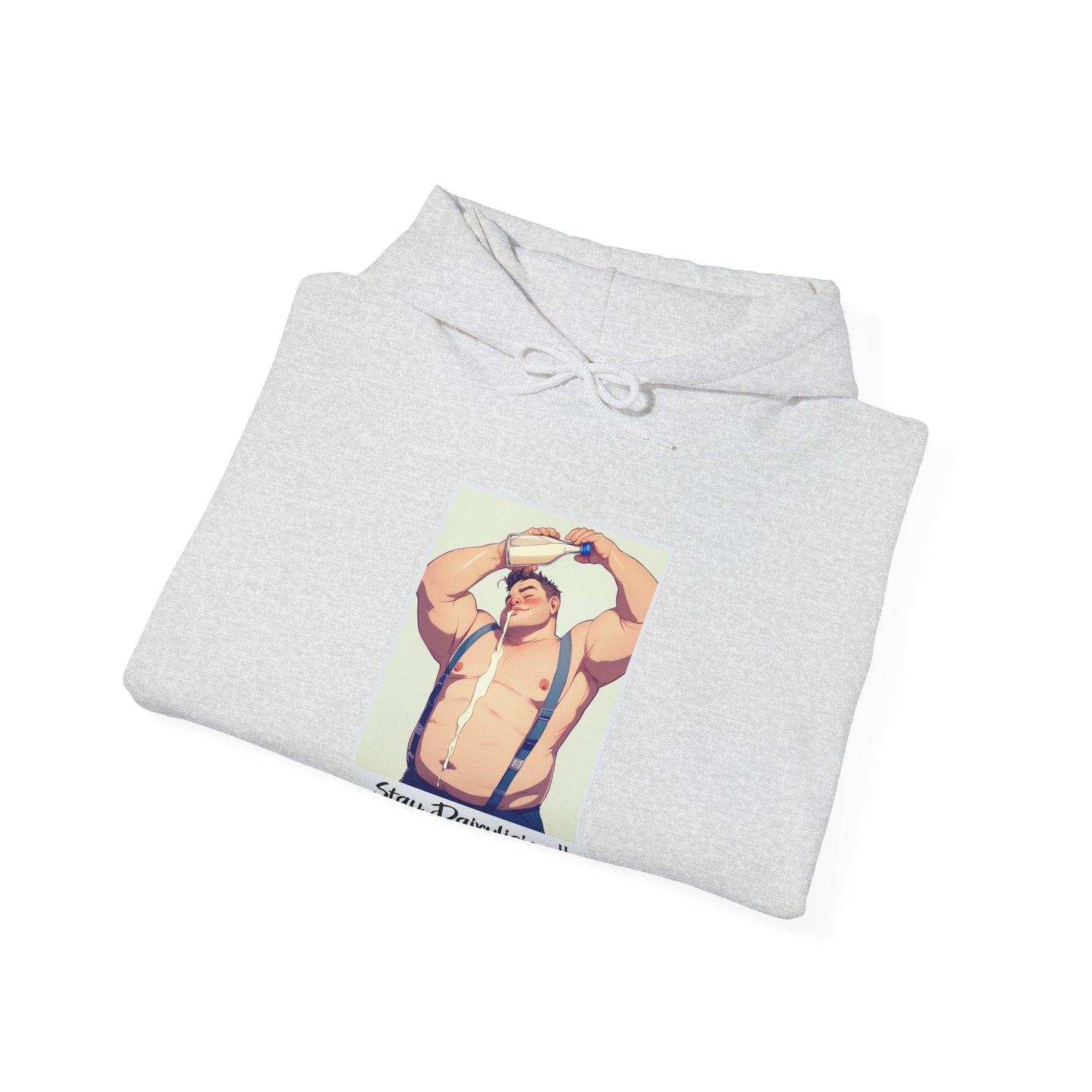Stay Dairylicious Hoodie - Bold and Dairy - Inspired Style - Hoodie - The Lucky Wombat