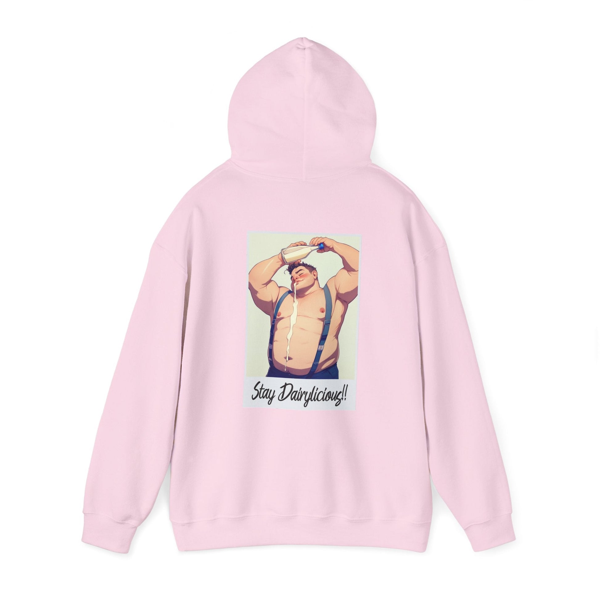Stay Dairylicious Hoodie - Bold and Dairy - Inspired Style - Hoodie - The Lucky Wombat