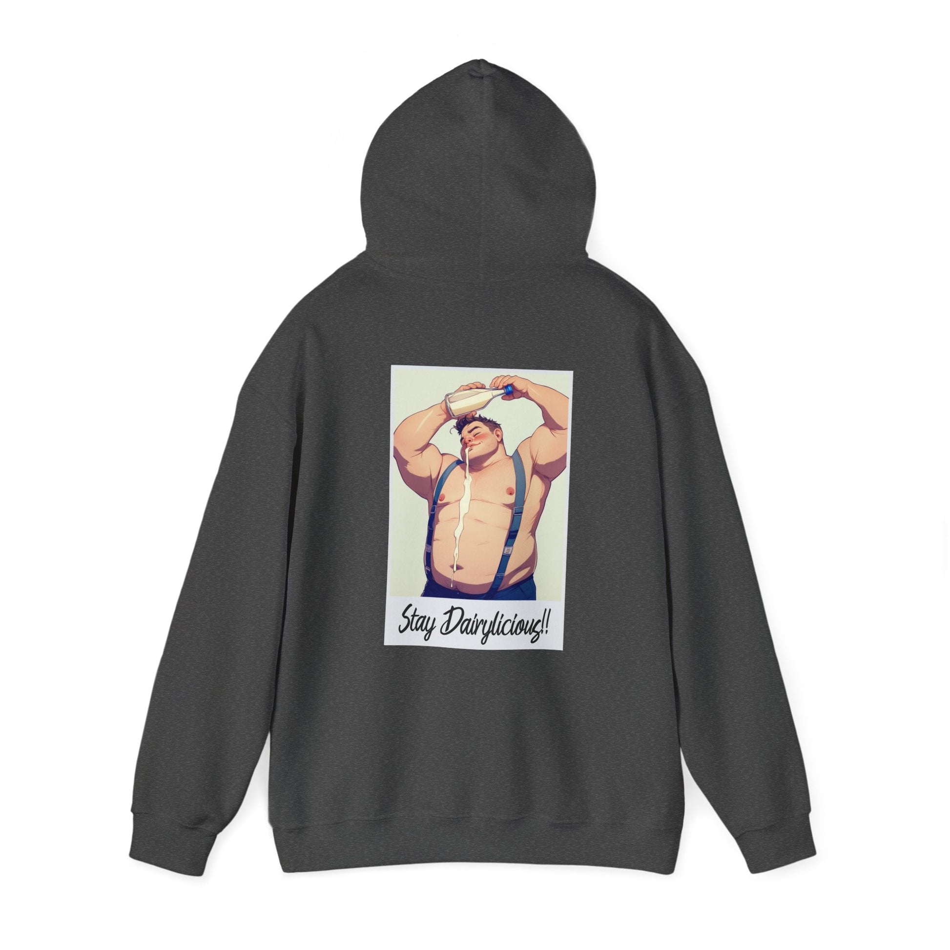 Stay Dairylicious Hoodie - Bold and Dairy - Inspired Style - Hoodie - The Lucky Wombat