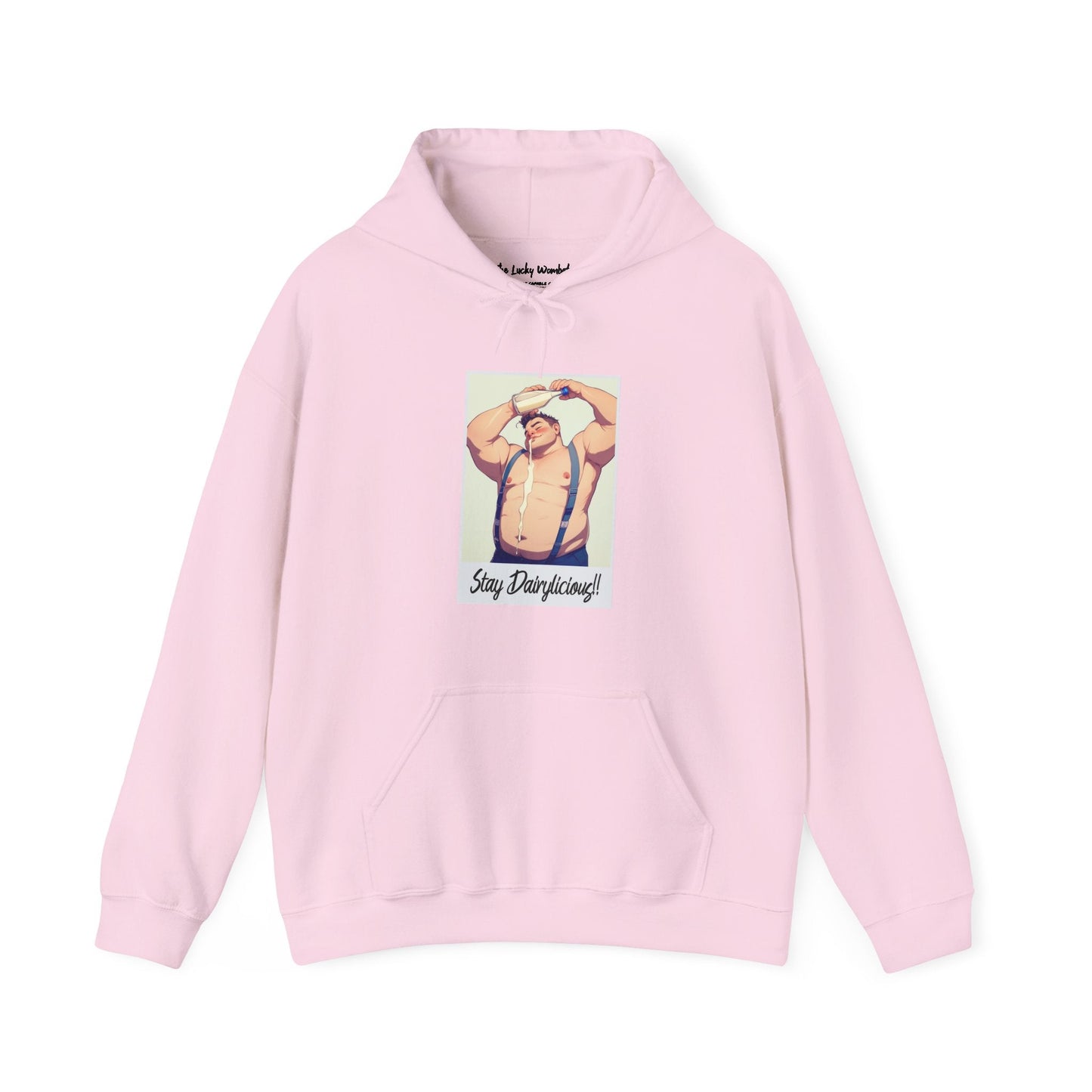 Stay Dairylicious Hoodie - Bold and Dairy - Inspired Style - Hoodie - The Lucky Wombat