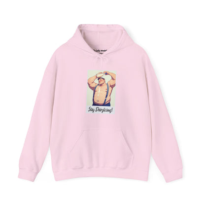 Stay Dairylicious Hoodie - Bold and Dairy - Inspired Style - Hoodie - The Lucky Wombat