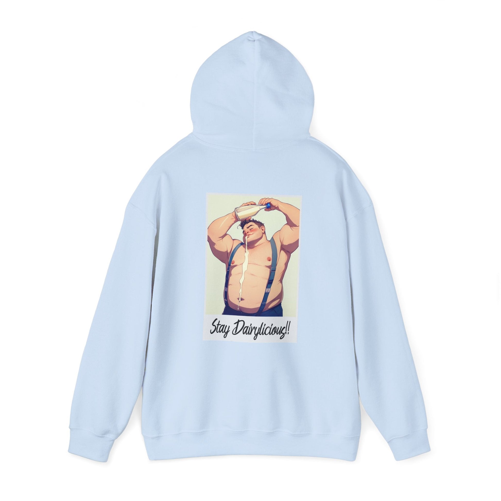 Stay Dairylicious Hoodie - Bold and Dairy - Inspired Style - Hoodie - The Lucky Wombat