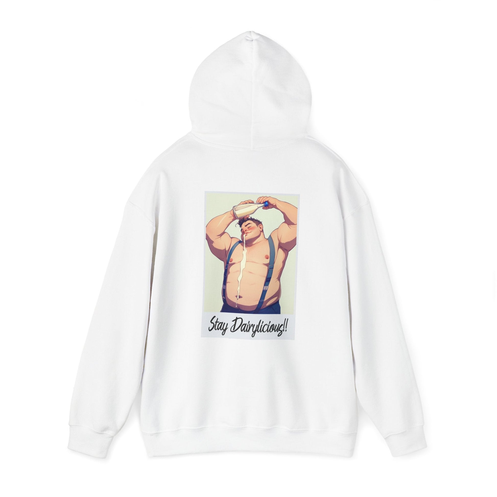 Stay Dairylicious Hoodie - Bold and Dairy - Inspired Style - Hoodie - The Lucky Wombat