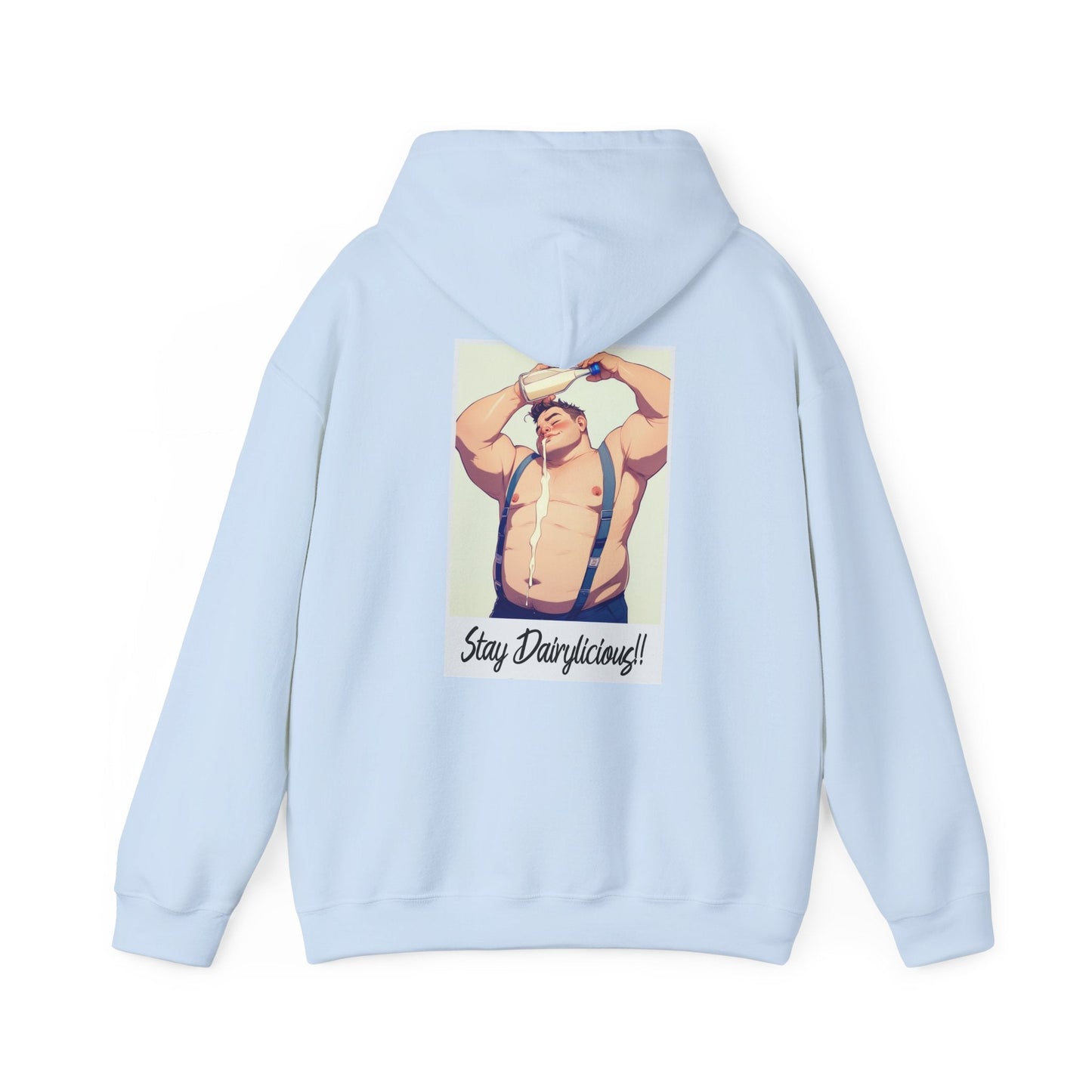 Stay Dairylicious Hoodie - Bold and Dairy - Inspired Style - Hoodie - The Lucky Wombat