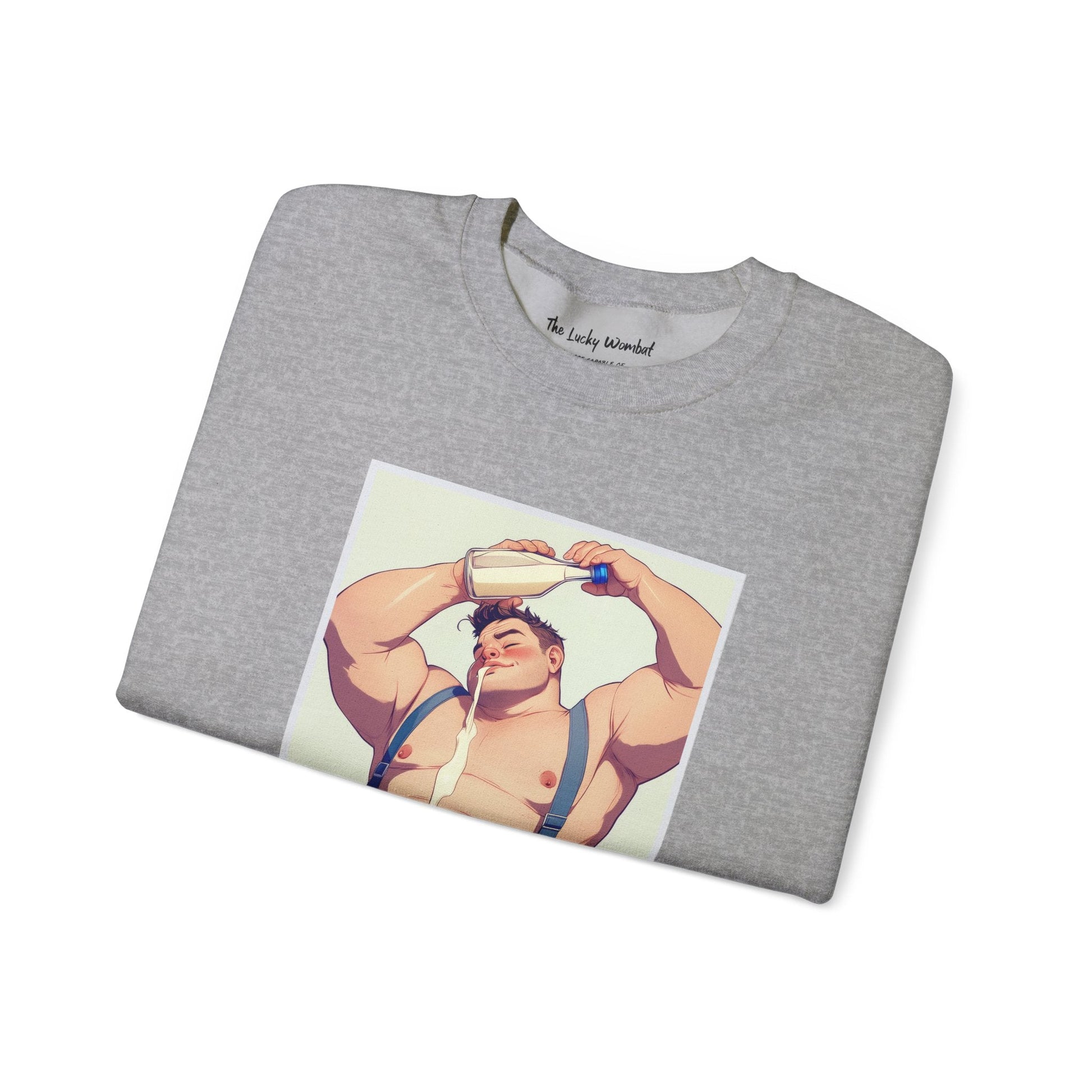 Stay Dairylicious Sweatshirt - Bold and Dairy - Inspired Style - Sweatshirt - The Lucky Wombat