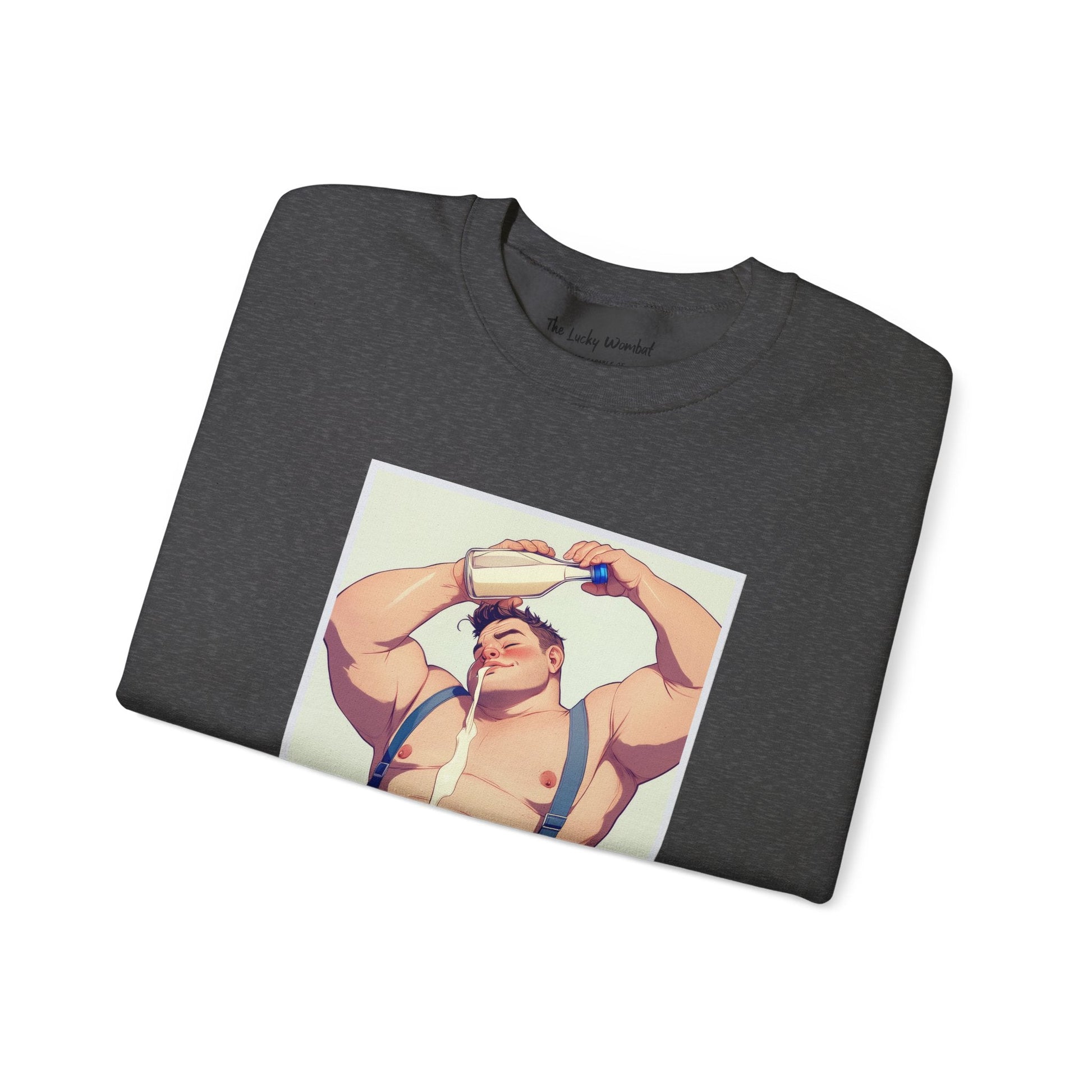 Stay Dairylicious Sweatshirt - Bold and Dairy - Inspired Style - Sweatshirt - The Lucky Wombat