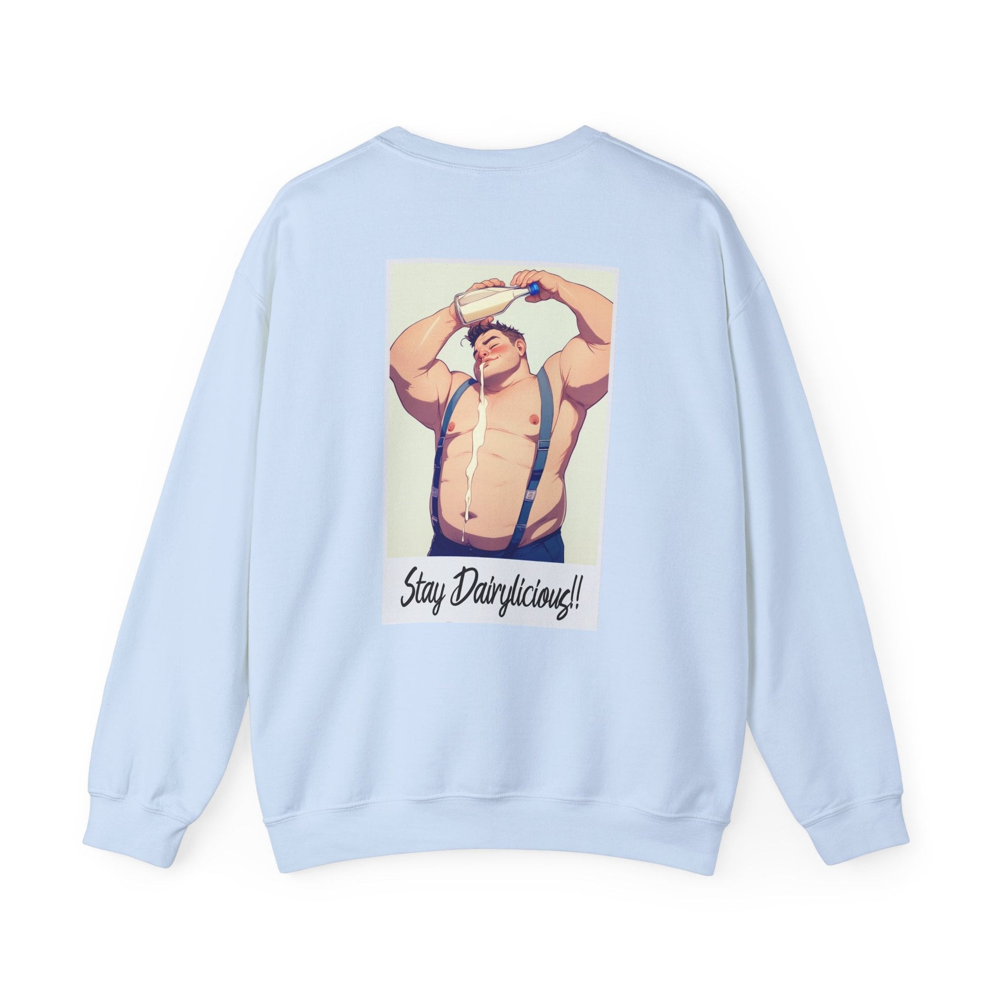 Stay Dairylicious Sweatshirt - Bold and Dairy - Inspired Style - Sweatshirt - The Lucky Wombat