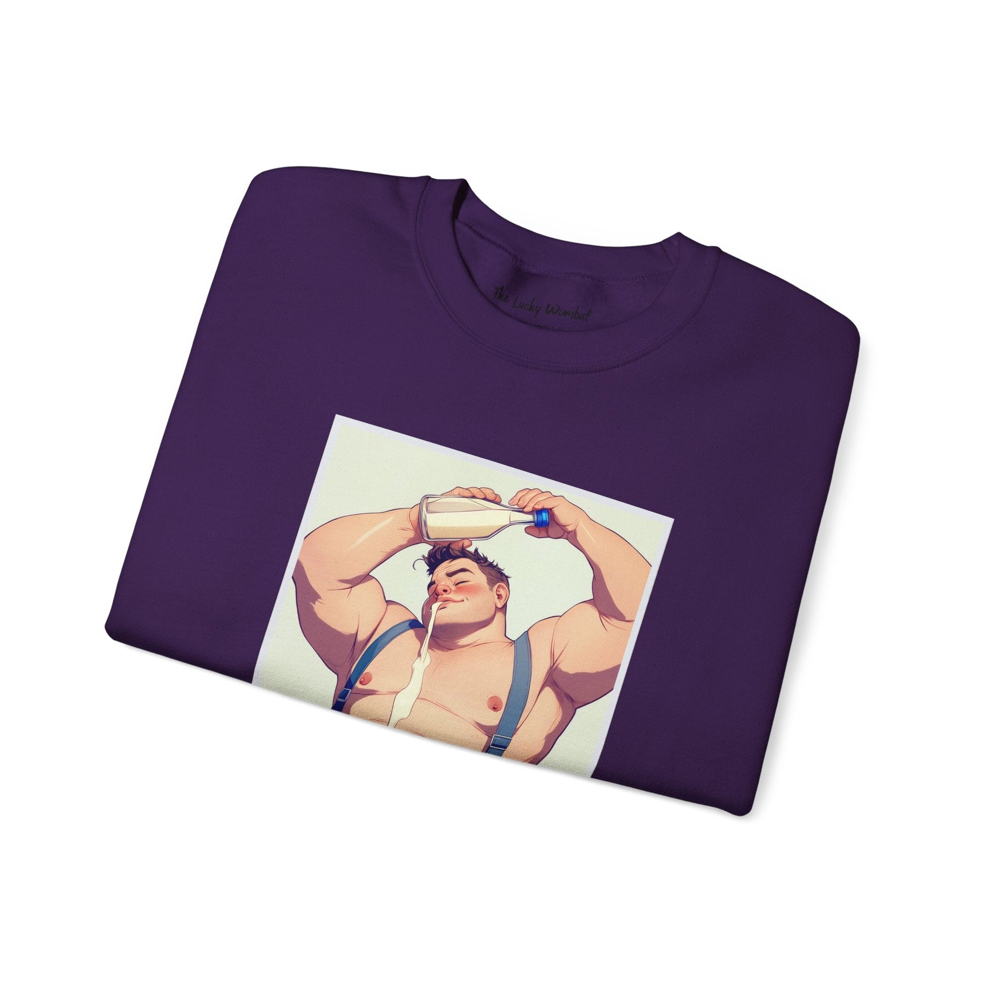 Stay Dairylicious Sweatshirt - Bold and Dairy - Inspired Style - Sweatshirt - The Lucky Wombat