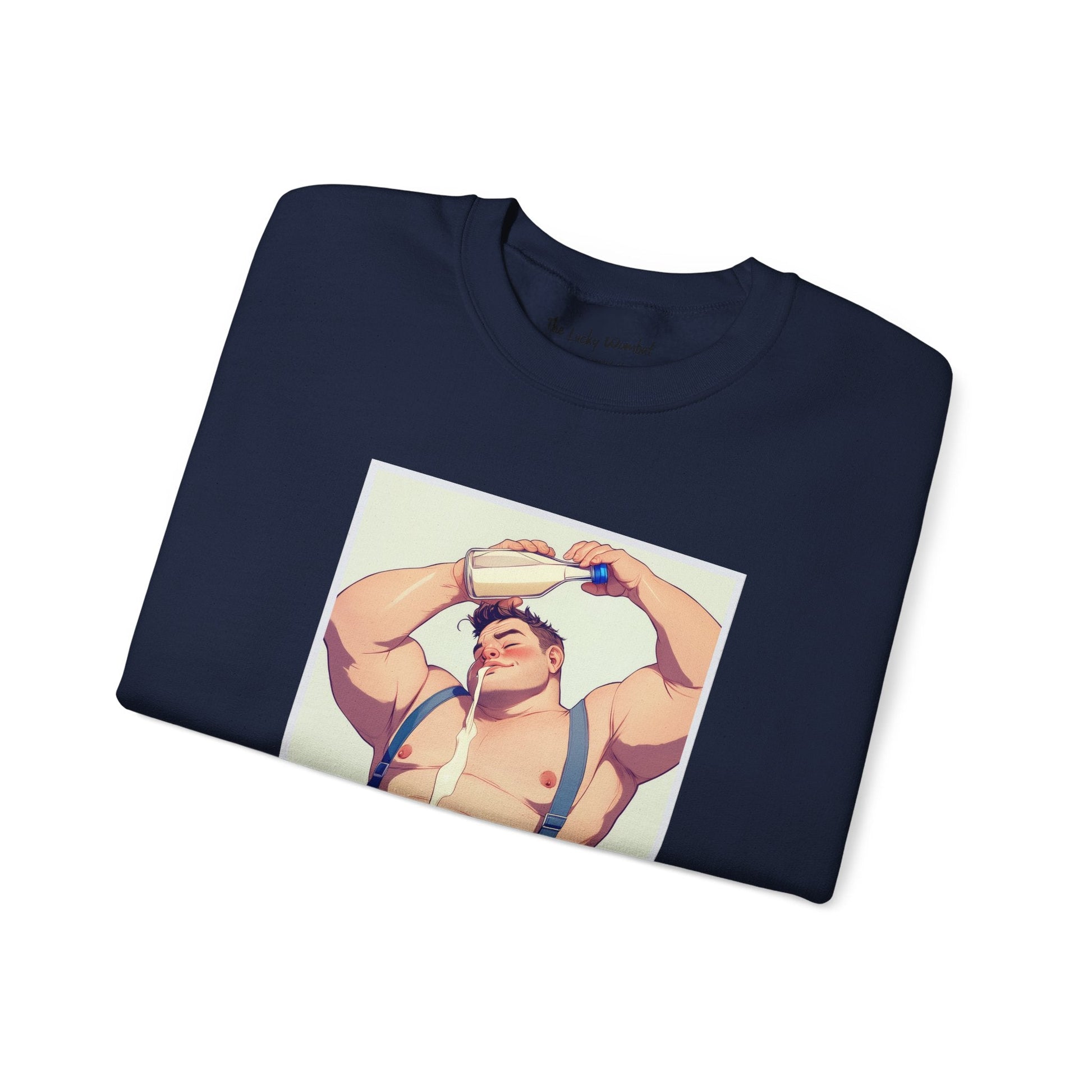 Stay Dairylicious Sweatshirt - Bold and Dairy - Inspired Style - Sweatshirt - The Lucky Wombat