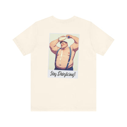 Stay Dairylicious T-Shirt - Bold, Fun, and Dairy - Inspired Style! - T-Shirt - The Lucky Wombat
