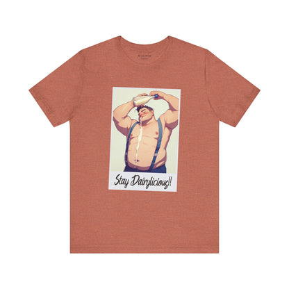 Stay Dairylicious T-Shirt - Bold, Fun, and Dairy - Inspired Style! - T-Shirt - The Lucky Wombat