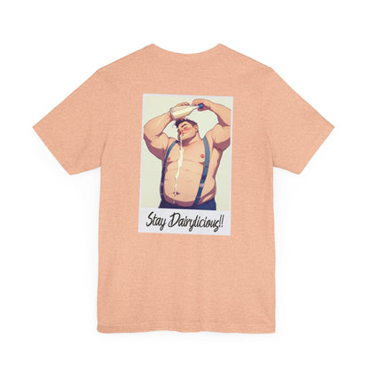Stay Dairylicious T-Shirt - Bold, Fun, and Dairy - Inspired Style! - T-Shirt - The Lucky Wombat