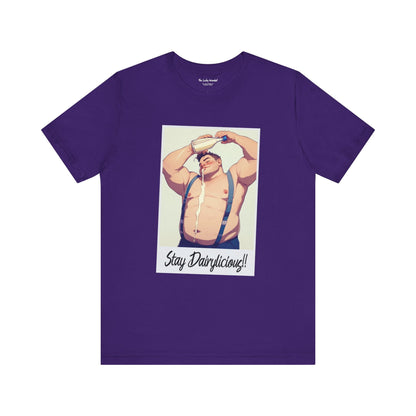 Stay Dairylicious T-Shirt - Bold, Fun, and Dairy - Inspired Style! - T-Shirt - The Lucky Wombat