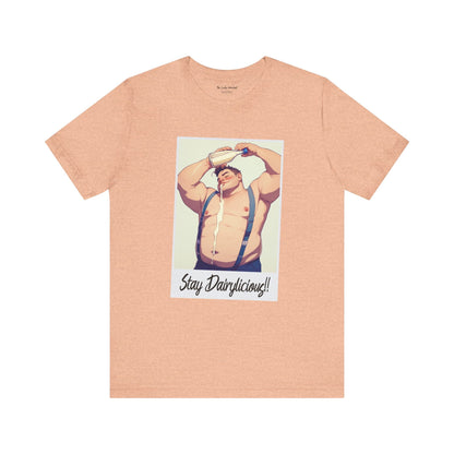 Stay Dairylicious T-Shirt - Bold, Fun, and Dairy - Inspired Style! - T-Shirt - The Lucky Wombat