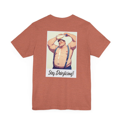 Stay Dairylicious T-Shirt - Bold, Fun, and Dairy - Inspired Style! - T-Shirt - The Lucky Wombat