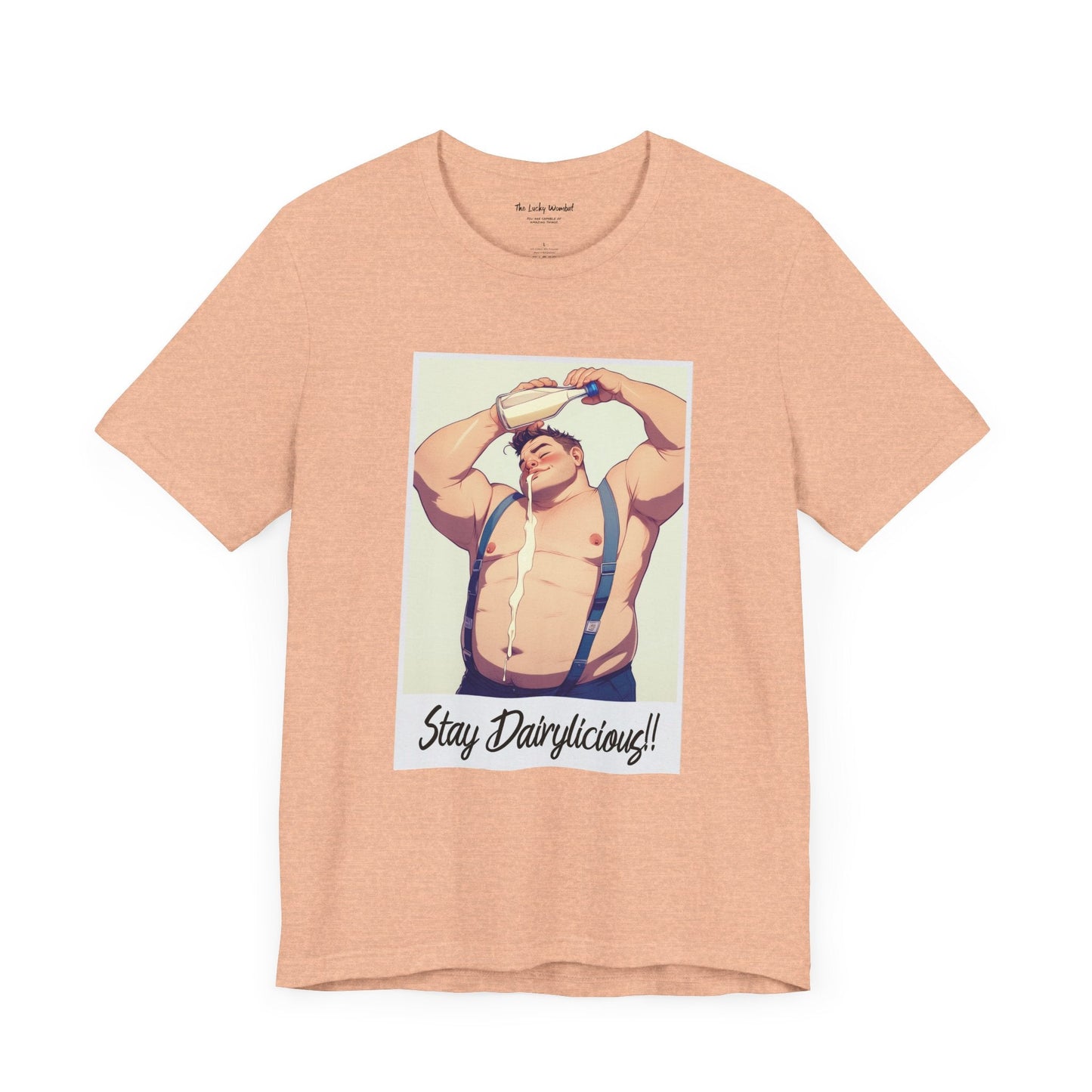 Stay Dairylicious T-Shirt - Bold, Fun, and Dairy - Inspired Style! - T-Shirt - The Lucky Wombat