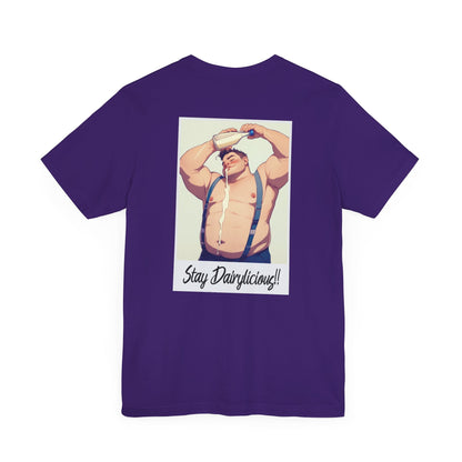 Stay Dairylicious T-Shirt - Bold, Fun, and Dairy - Inspired Style! - T-Shirt - The Lucky Wombat