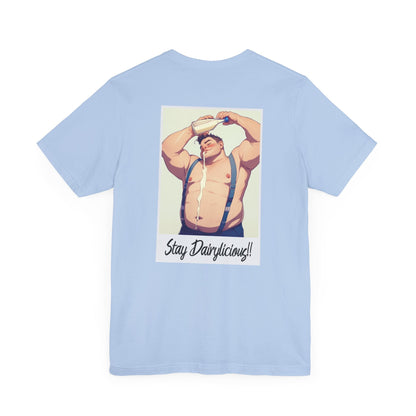 Stay Dairylicious T-Shirt - Bold, Fun, and Dairy - Inspired Style! - T-Shirt - The Lucky Wombat
