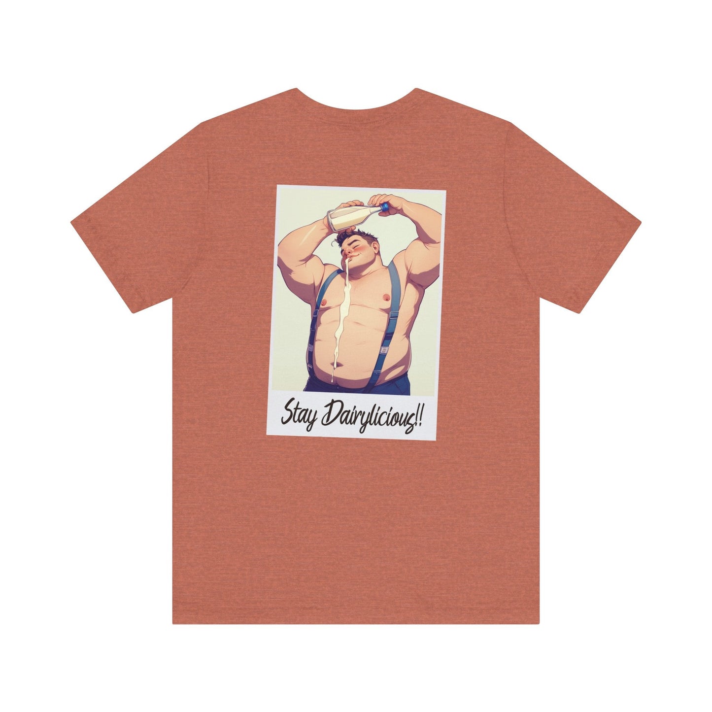 Stay Dairylicious T-Shirt - Bold, Fun, and Dairy - Inspired Style! - T-Shirt - The Lucky Wombat