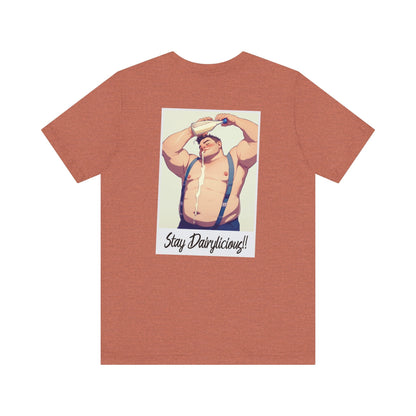 Stay Dairylicious T-Shirt - Bold, Fun, and Dairy - Inspired Style! - T-Shirt - The Lucky Wombat