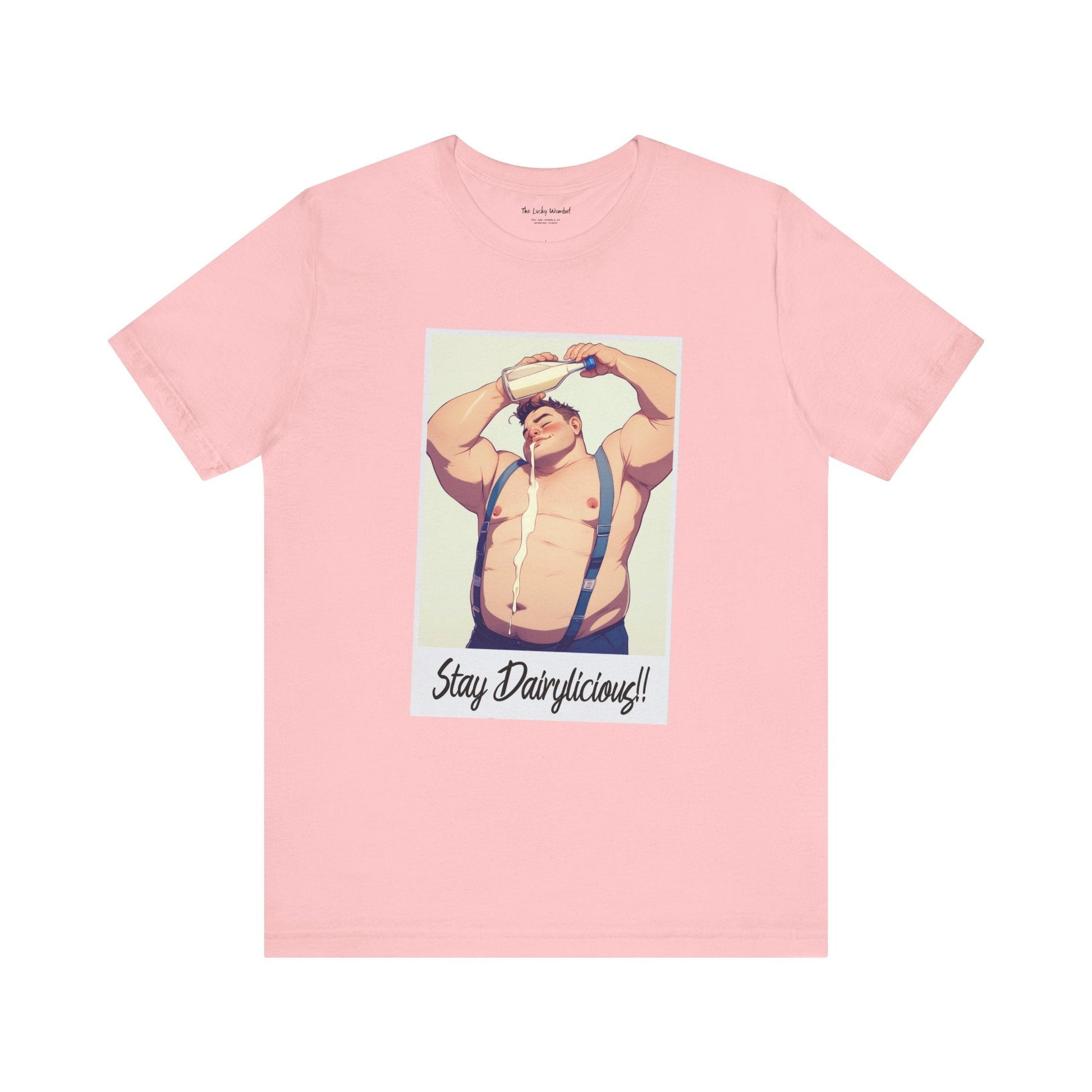 Stay Dairylicious T-Shirt - Bold, Fun, and Dairy - Inspired Style! - T-Shirt - The Lucky Wombat