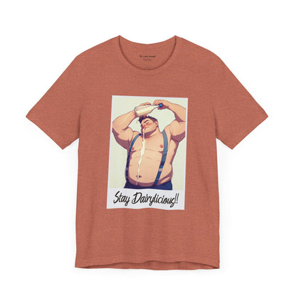 Stay Dairylicious T-Shirt - Bold, Fun, and Dairy - Inspired Style! - T-Shirt - The Lucky Wombat