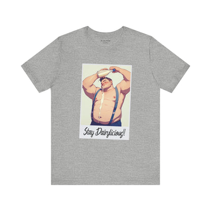 Stay Dairylicious T-Shirt - Bold, Fun, and Dairy - Inspired Style! - T-Shirt - The Lucky Wombat