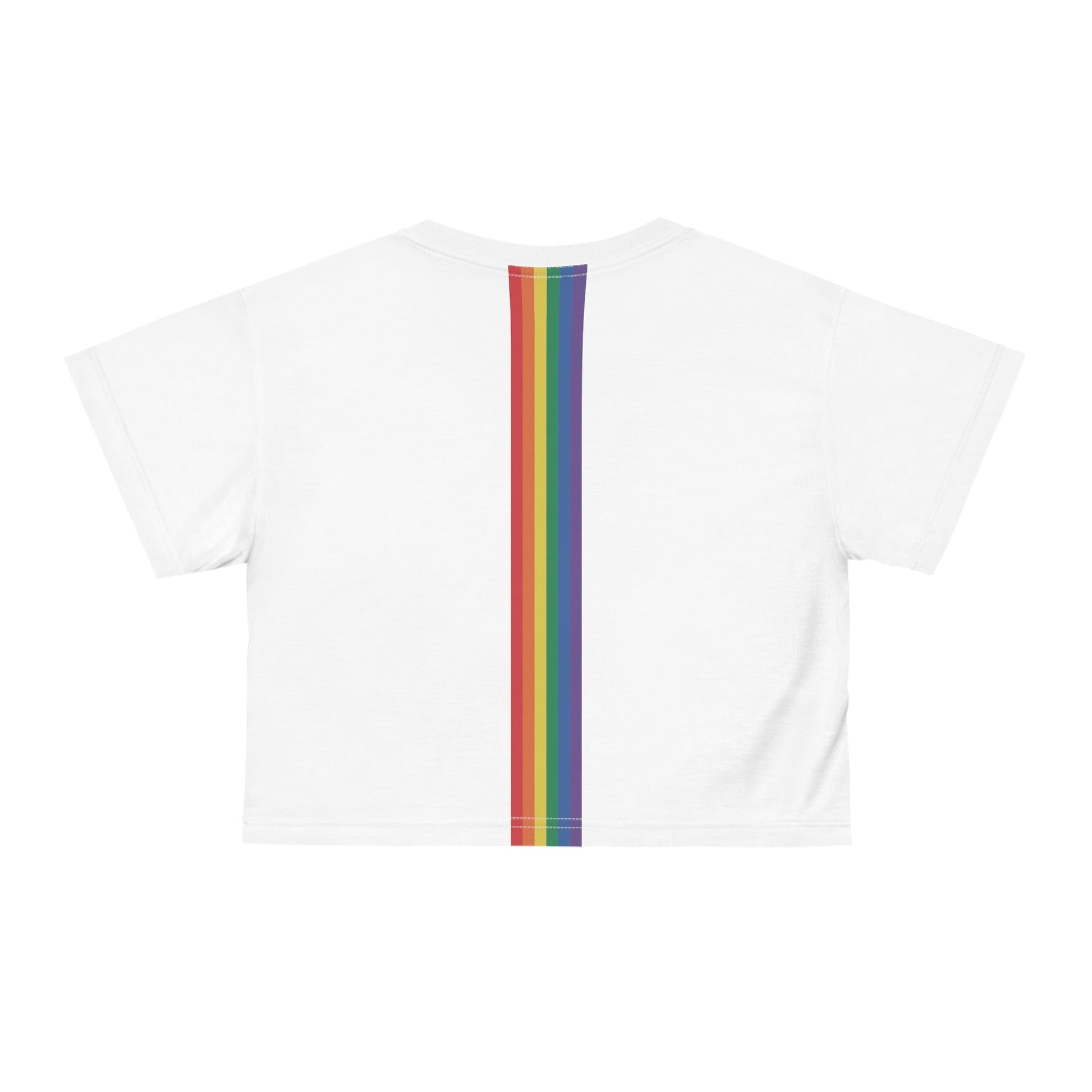 Sunglasses Rainbow - Stripes Back - Crop Top - All Over Prints - The Lucky Wombat