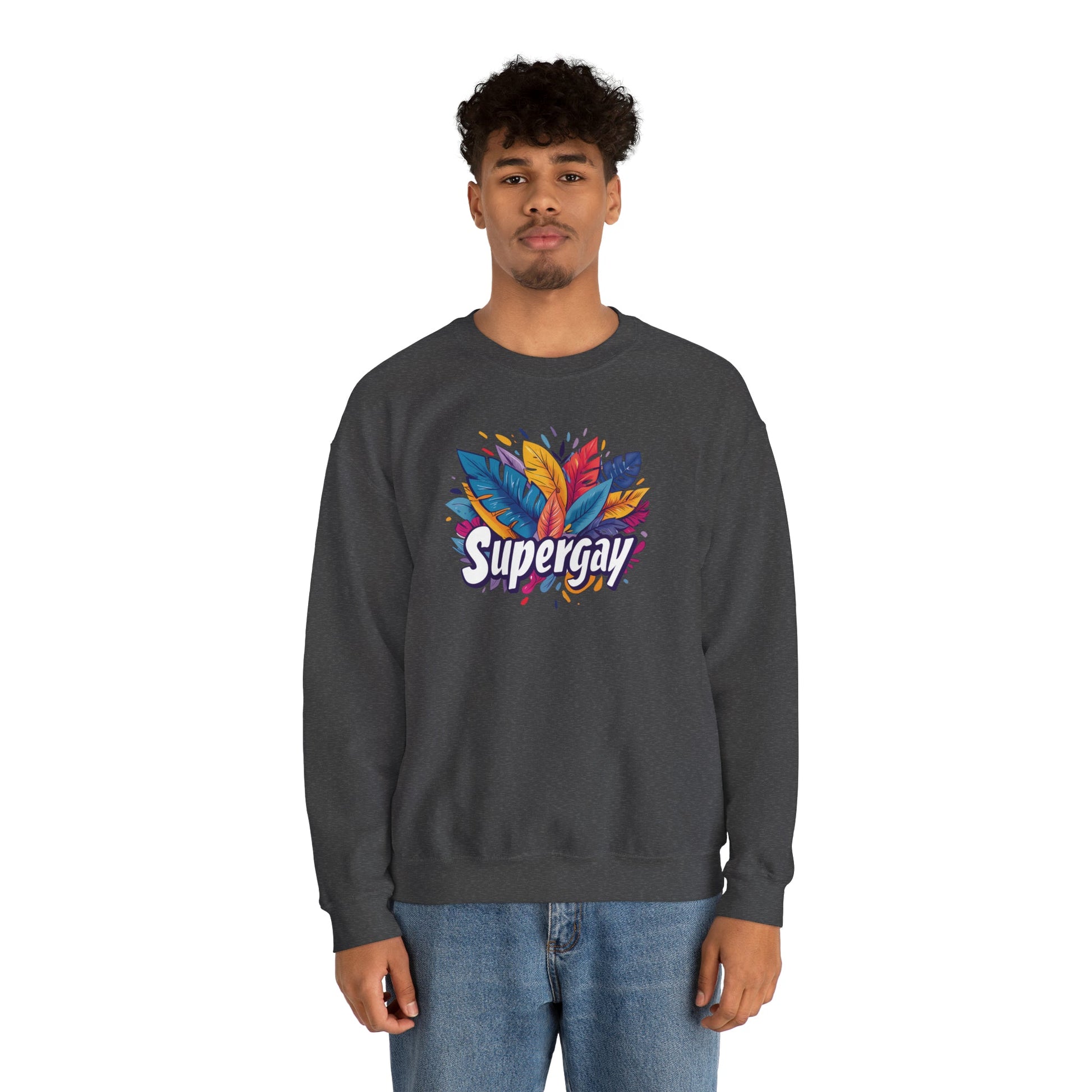 Supergay Unisex Sweatshirt - Sweatshirt - The Lucky Wombat