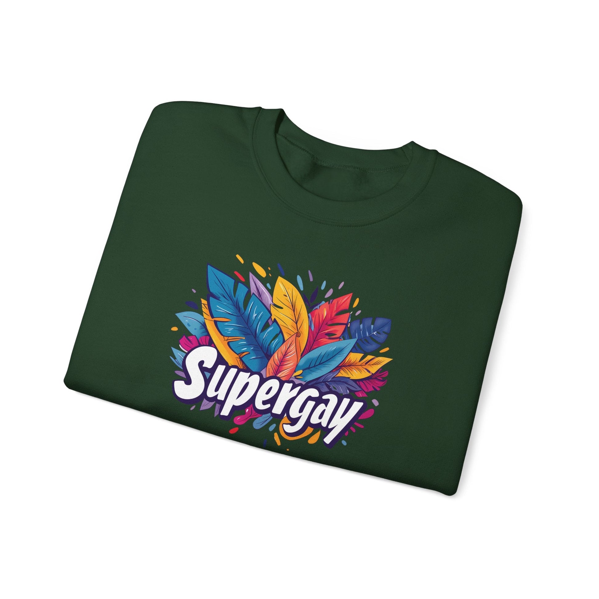 Supergay Unisex Sweatshirt - Sweatshirt - The Lucky Wombat