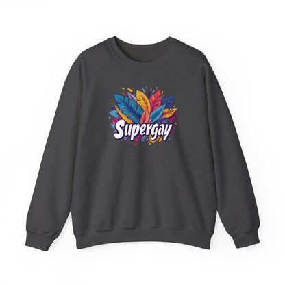 Supergay Unisex Sweatshirt - Sweatshirt - The Lucky Wombat