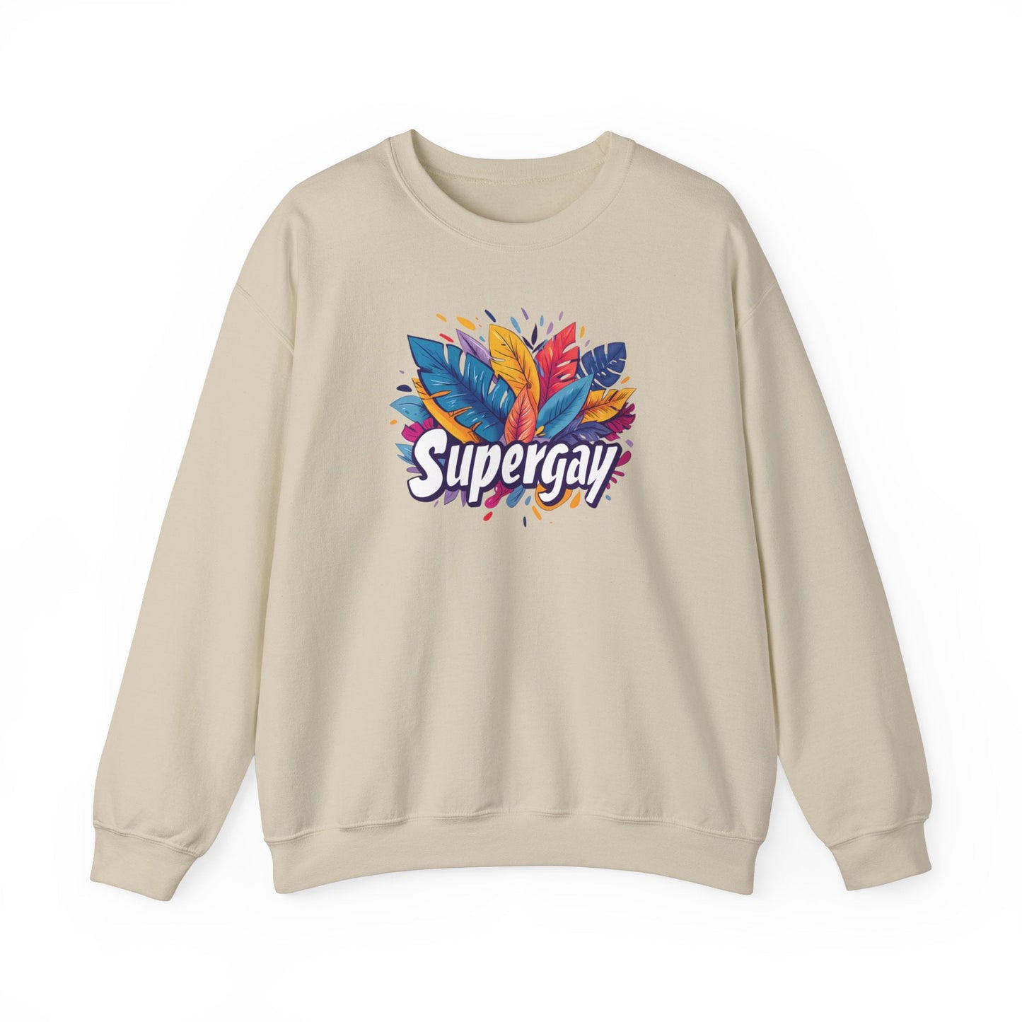 Supergay Unisex Sweatshirt - Sweatshirt - The Lucky Wombat