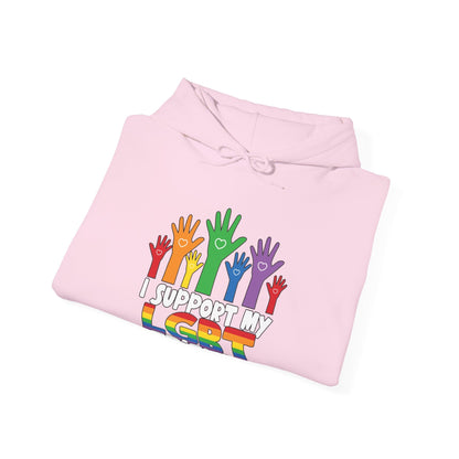 Support My LGBT Friends Hoodie - Hoodie - The Lucky Wombat