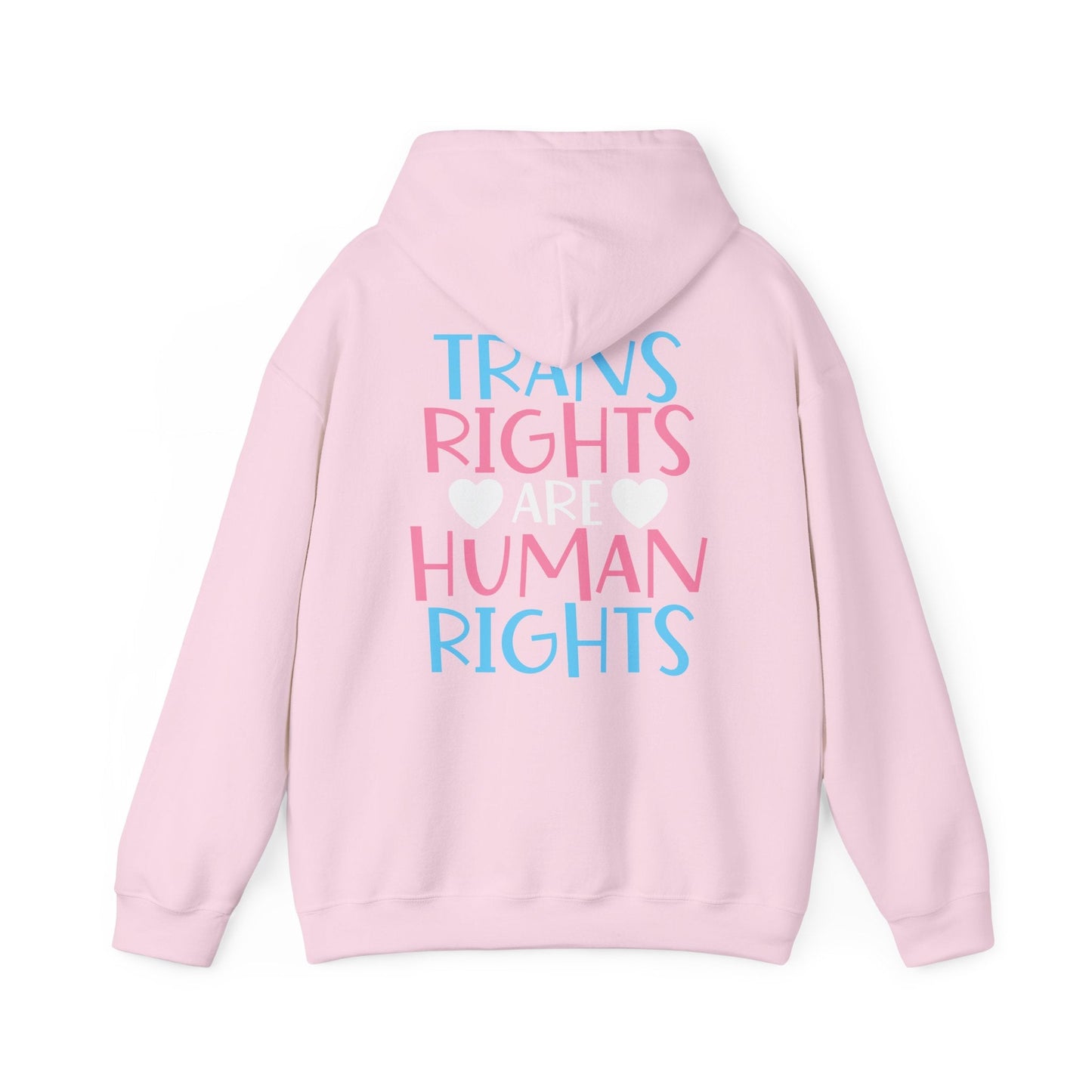 Trans Rights are Human Rights Hoodie - Hoodie - The Lucky Wombat
