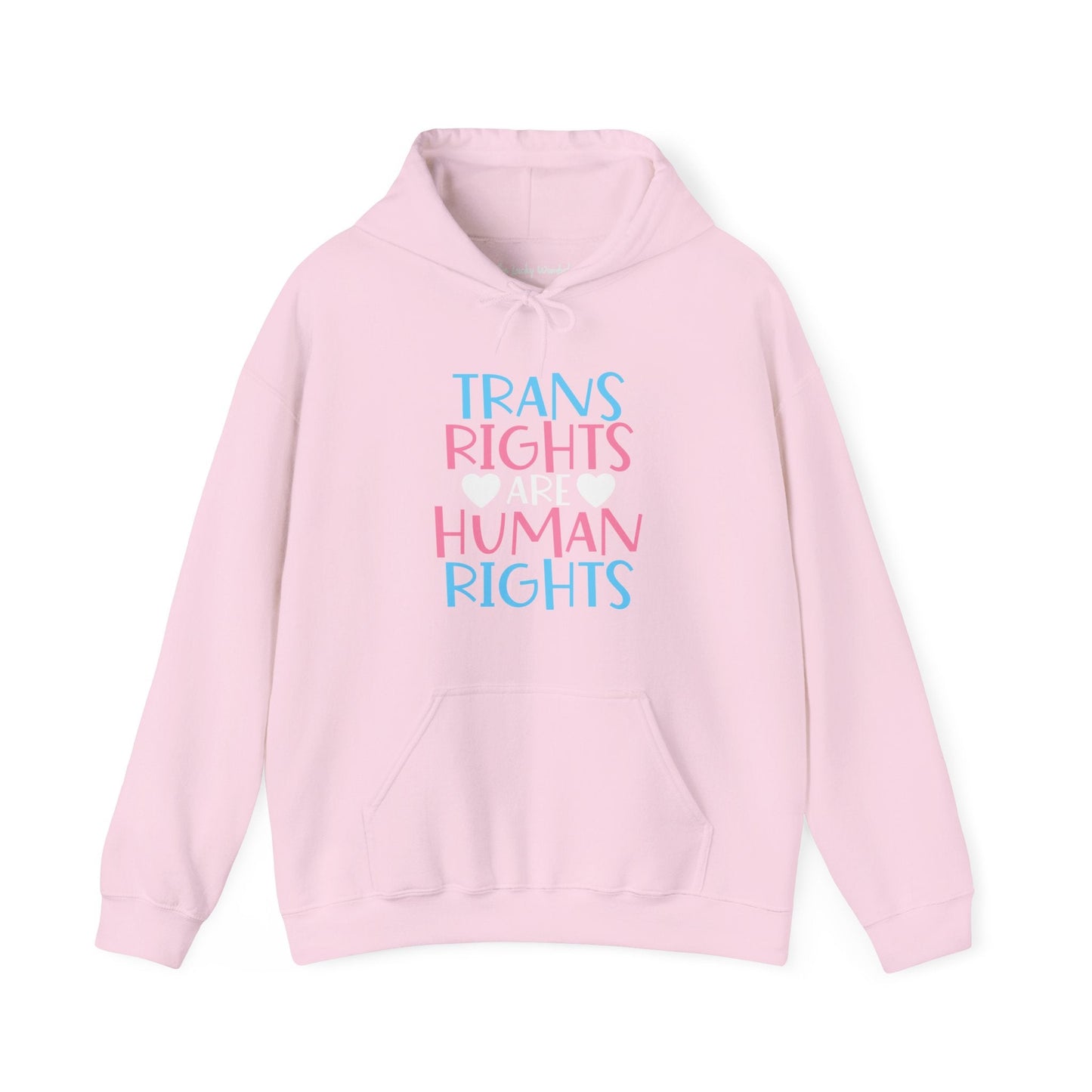 Trans Rights are Human Rights Hoodie - Hoodie - The Lucky Wombat