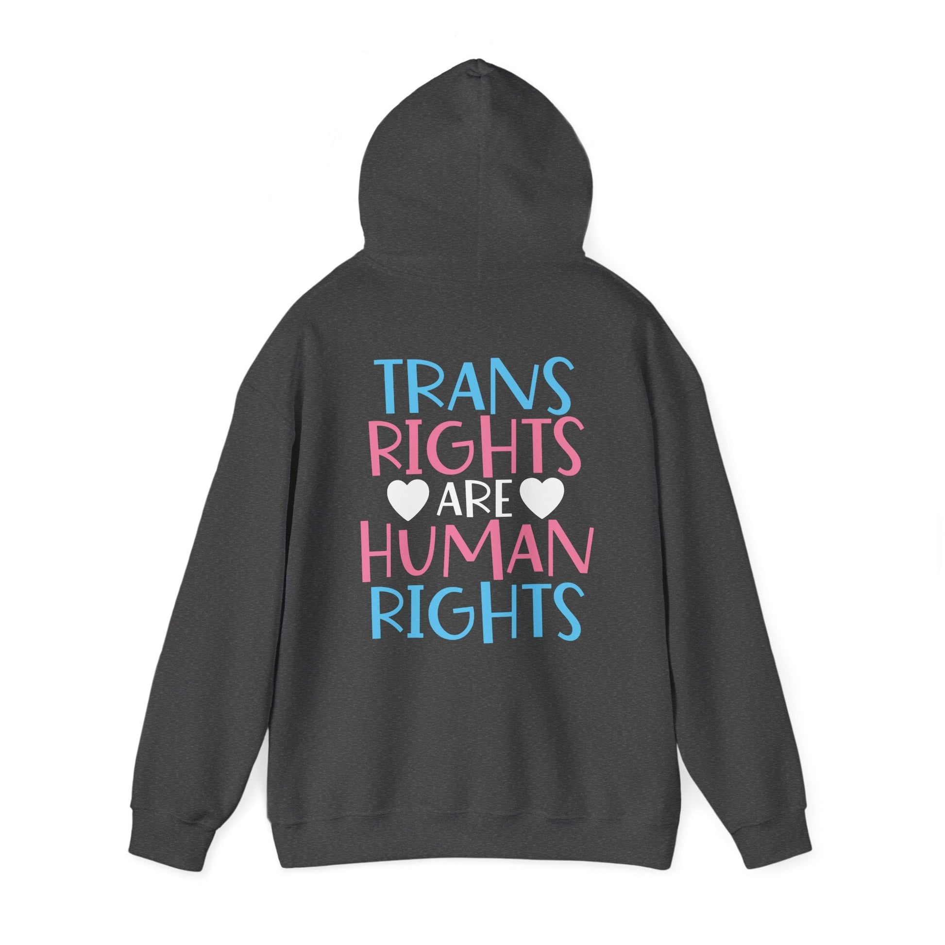 Trans Rights are Human Rights Hoodie - Hoodie - The Lucky Wombat